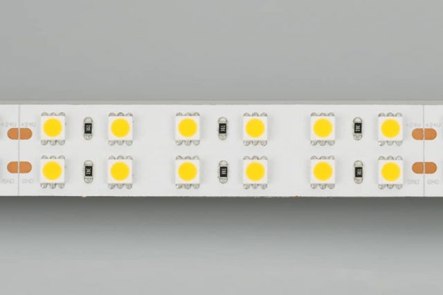 Лента RT 2-5000 24V White6000 2×2 (5060, 720 LED, LUX) (ARL, 34.4 Вт/м, IP20)