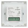 Панель Sens SMART-P17-DIM Black (230V, 4 зоны, 2.4G) (ARL, IP20 Пластик, 5 лет)