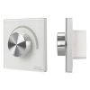 Панель SMART-P37-DIM-IN White (230V, 1.5A, TRIAC, Rotary, 2.4G) (ARL, IP20 Пластик, 5 лет)