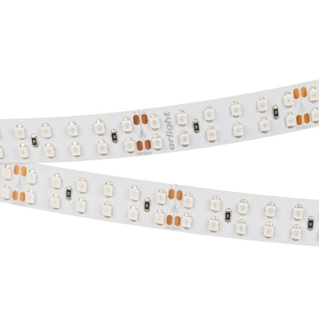 Лента RT 2-5000 24V Blue 2×2 (3528, 1200 LED, LUX) (ARL, 19.2 Вт/м, IP20)