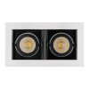 Светильник CL-KARDAN-S180x102-2x9W Warm (WH-BK, 38 deg) (ARL, IP20 Металл, 3 года)