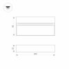 Светильник LGD-TRACE-S200x80-8W Warm3000 (GR, 65 deg, 230V) (ARL, IP65 Металл, 3 года)