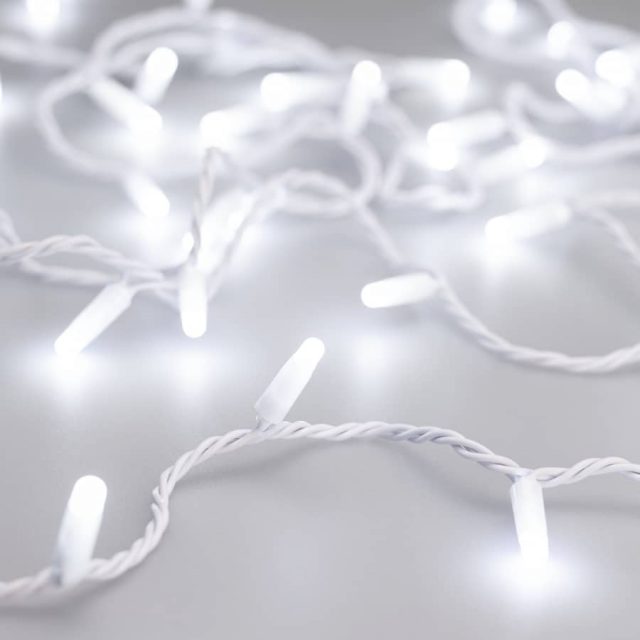 Светодиодная гирлянда ARD-STRING-CLASSIC-10000-WHITE-100LED-MILK-STD White (230V, 7W) (ARDCL, IP65)