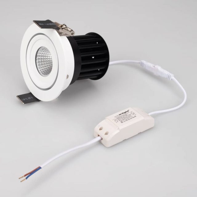 Светодиодный светильник LTD-95WH 9W Warm White 45deg (ARL, IP40 Металл, 3 года)