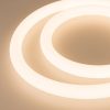 Герметичная лента MOONLIGHT-5000S-ROUND-2835-336-24V Warm (25х25mm, 14.4W, IP65) (ARL, 14.4 Вт/м, IP65)