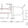 Светодиод ARL-10080PGC4-20 (ARL, 10мм (кругл.))