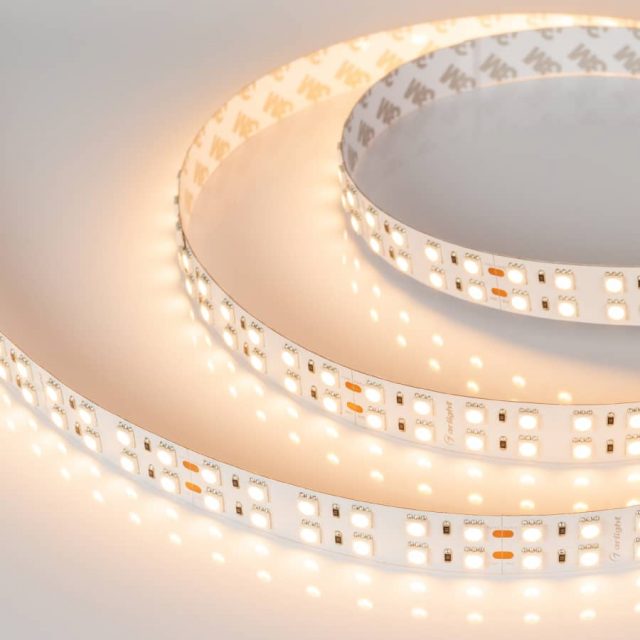 Лента RT 2-5000 24V Warm2700 2×2 (5060, 720 LED, LUX) (ARL, 34.4 Вт/м, IP20)