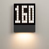 Светильник LGD-SIGN-WALL-S150x200-3W Warm3000 (GR, 148 deg, 230V) (ARL, IP54 Металл, 3 года)