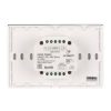 Панель Sens SMART-P81-MIX Black (230V, 4 зоны, 2.4G) (ARL, IP20 Пластик, 5 лет)