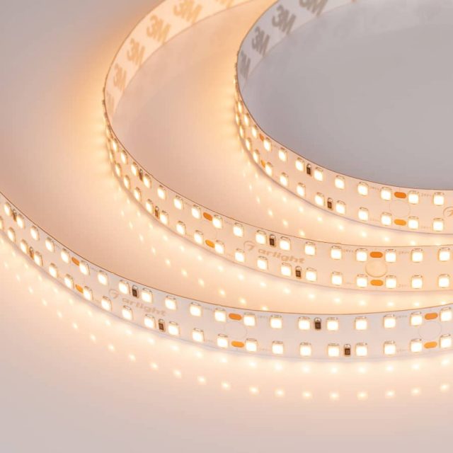 Лента S2-2500 24V Warm 3000K 15mm (2835, 280 LED/m, LUX) (ARL, 20 Вт/м, IP20)