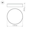 Светильник SP-RONDO-210B-20W Day White (ARL, IP40 Металл, 3 года)