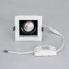 Светильник CL-KARDAN-S102x102-9W Warm (WH-BK, 38 deg) (ARL, IP20 Металл, 3 года)