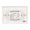 Панель Sens SMART-P79-DIM Black (230V, 4 зоны, 2.4G) (ARL, IP20 Пластик, 5 лет)