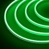 Образец Гибкий неон GALAXY-1206-5000CFS-2835-100 12V Green 0.5M (12x6mm, 12W, IP67) (ARL, 12 Вт/м, IP67)