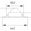 Мощный светодиод ARPL-1W3W-EPL42 Red IR660 (ARL, Emitter)