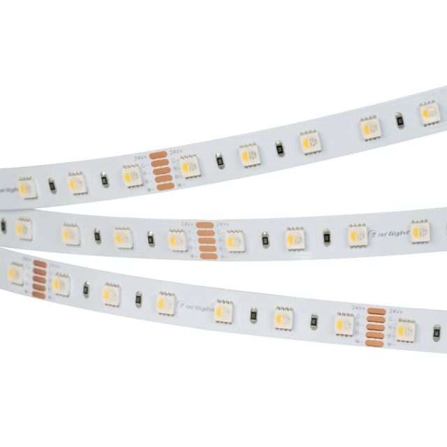 Лента RT 2-5000 24V RGBW-One Day 2x (5060, 300 LED, LUX) (ARL, 19.2 Вт/м, IP20)