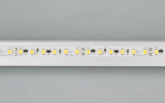 Лента RT-10000 24V White6000 2x (3528, 120 LED/m, 10m) (ARL, 9.6 Вт/м, IP20)