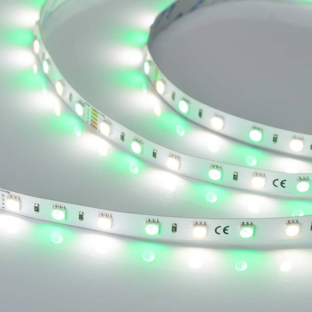 Лента RT6-5050-60 24V RGB-Day 2x (300LED) (ARL, 14.4 Вт/м, IP20)