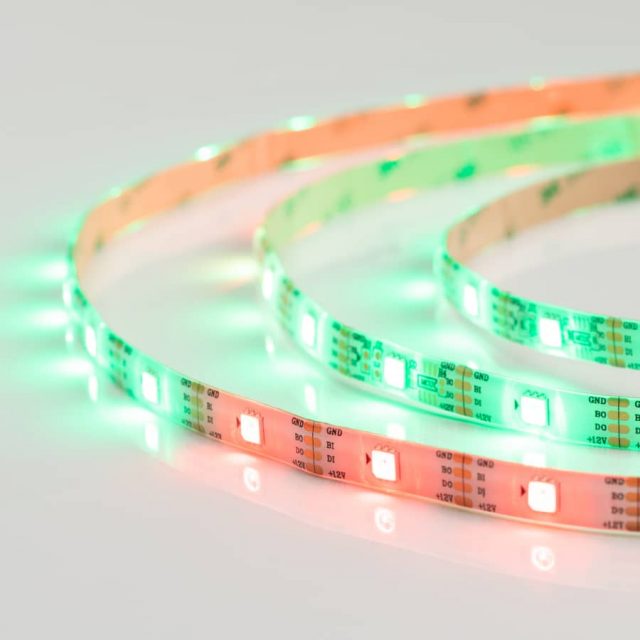 Лента SPI-5000SE-RAM-5060-30 12V Cx1 RGB-Auto (10mm, 4.8W/m, IP65) (ARL, Закрытый, IP65)