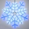 Фигура ARD-SNOWFLAKE-M6-890×890-576LED White/Blue (230V, 20W) (ARDCL, IP65)