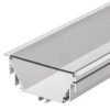 Профиль с экраном ALU-POWER-RW80F-2000ANOD+CLEAR-P (ARL, Алюминий)