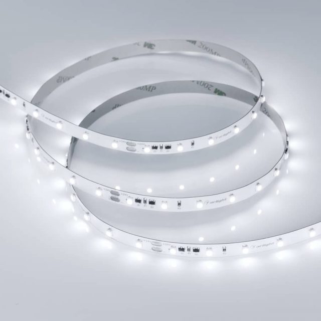 Лента RT-10000 24V White6000 (3528, 60 LED/m, 10m) (ARL, 4.8 Вт/м, IP20)