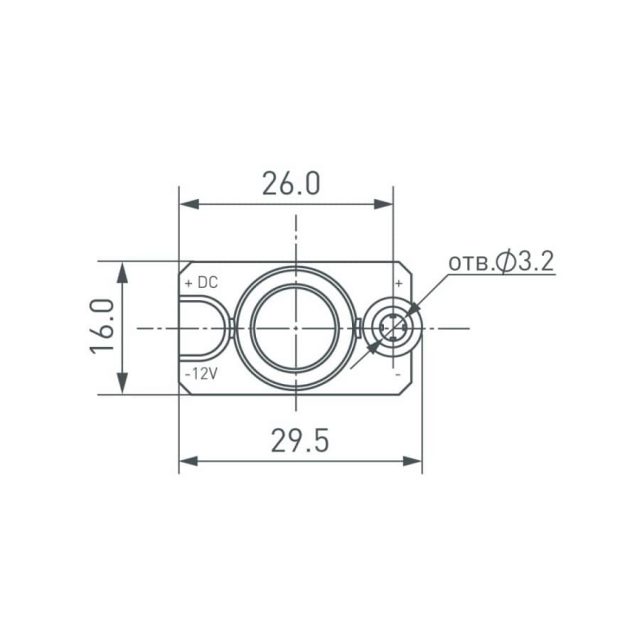 Модуль герметичный ARL-ORION-R05-12V Cool (2835, 1 LED) (ARL, Закрытый)