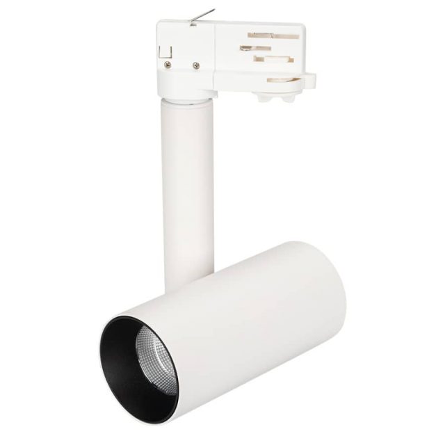 Светильник SP-POLO-TRACK-PIPE-R65-8W White5000 (WH-BK, 40 deg) (ARL, IP20 Металл, 3 года)