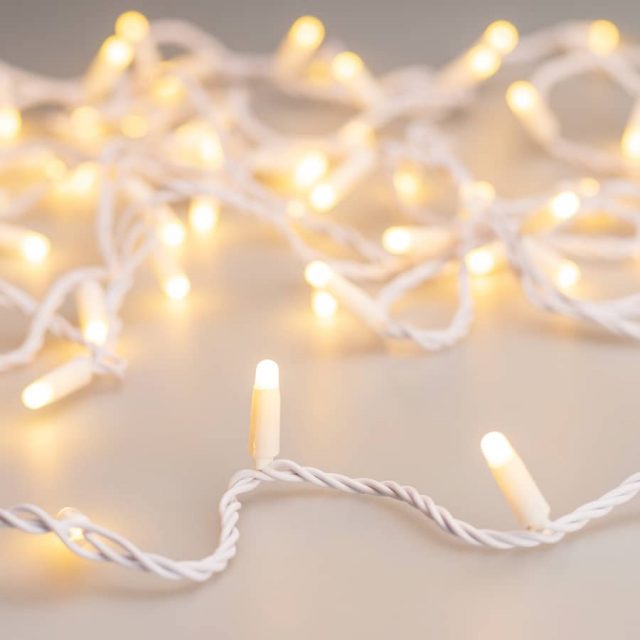 Светодиодная гирлянда ARD-STRING-CLASSIC-10000-WHITE-100LED-MILK-STD Warm (230V, 7W) (ARDCL, IP65)