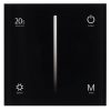 Панель SMART-P36-DIM-IN Black (230V, 1.5A, TRIAC, Sens, 2.4G) (ARL, IP20 Пластик, 5 лет)