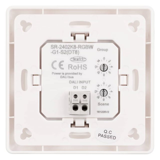 Панель Knob SR-2422K8-DT8 (DALI, RGBW, 1 зона) (ARL, -)