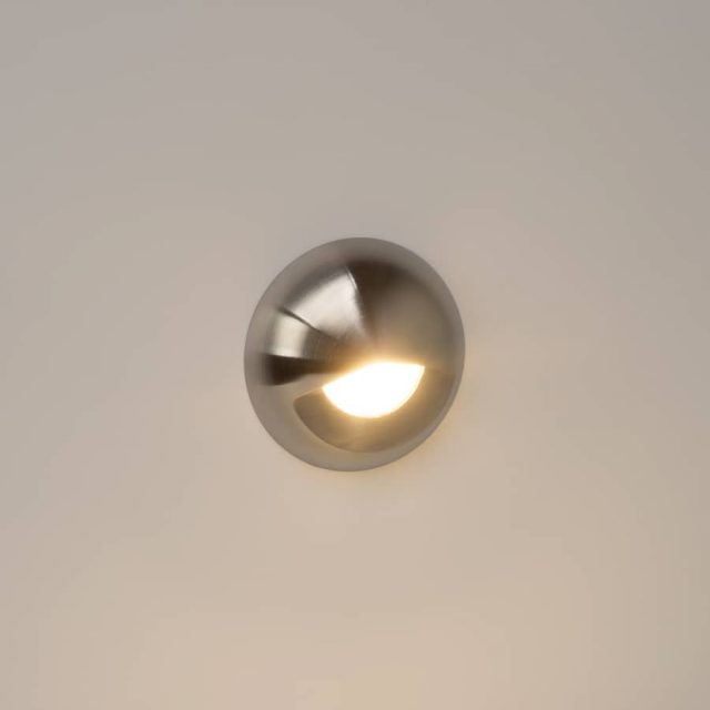 Светильник ART-DECK-LAMP-R40-1W Warm3000 (SL, 120 deg, 12-24V) (ARL, IP67 Металл, 3 года)