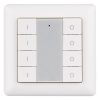 Панель Knob SR-2853K8-RF-UP White (3V, DIM, 4 зоны) (ARL, IP20 Пластик, 3 года)