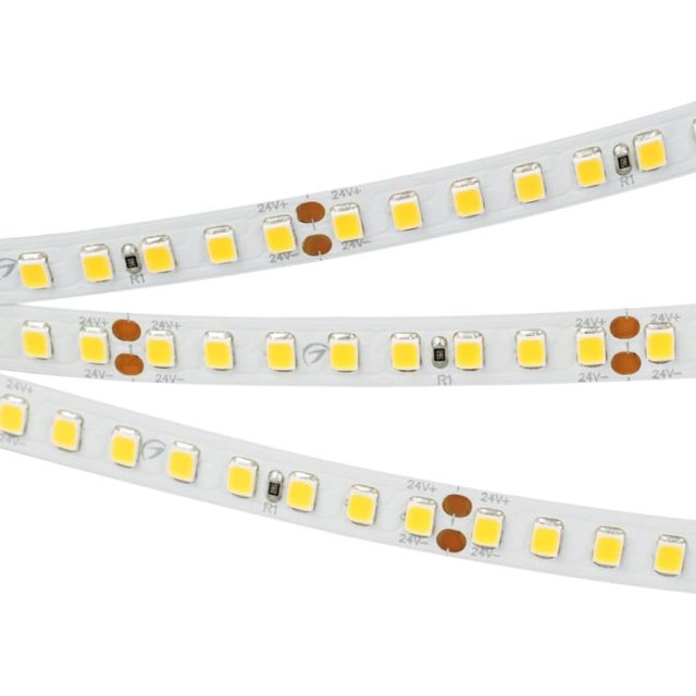 Лента RT 2-5000-50m 24V Cool 8K 2x (2835, 160 LED/m, LUX) (ARL, 12 Вт/м, IP20)