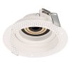 Корпус PLURIO-BASE-BUILT-TRIMLESS-R120 (WH, 1-2, 200mA) (ARL, IP20 Металл, 3 года)