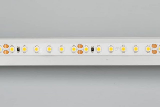 Лента RT 2-5000-50m 24V White6000 2x (3528, 120 LED/m, LUX) (ARL, 9.6 Вт/м, IP20)