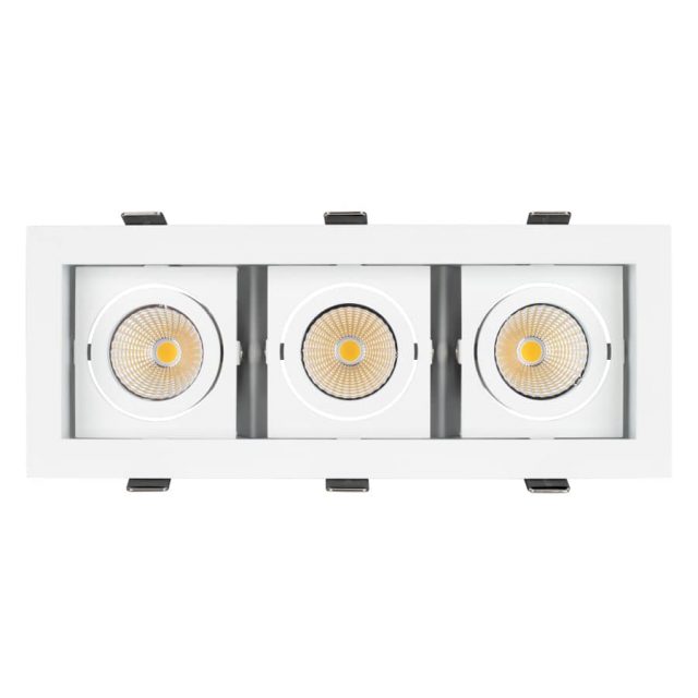 Светильник CL-KARDAN-S260x102-3x9W White (WH, 38 deg) (ARL, IP20 Металл, 3 года)