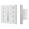 Панель SMART-P34-DIM-IN White (230V, 0-10V, Sens, 2.4G) (ARL, IP20 Пластик, 5 лет)