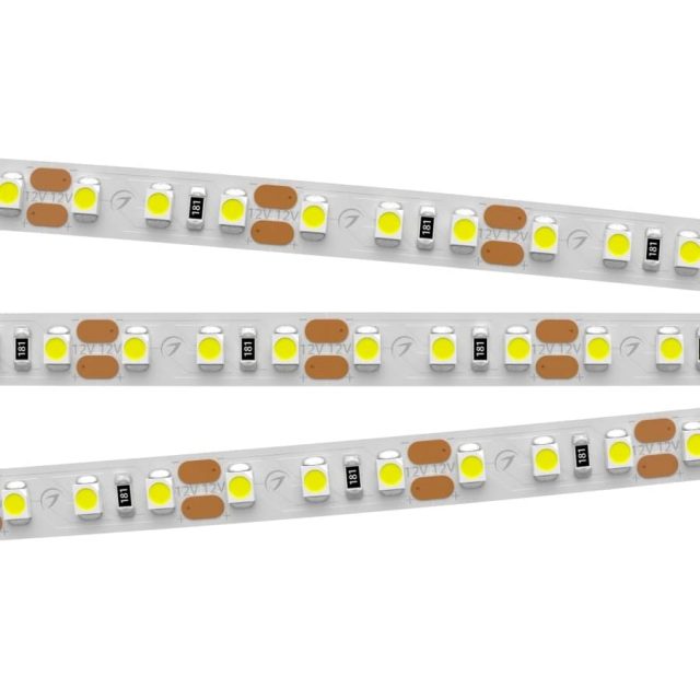 Лента RT 2-5000 12V Warm3000 2x (3528, 600 LED, LUX) (ARL, 9.6 Вт/м, IP20)