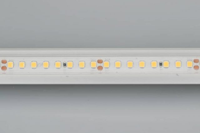 Лента RTW 2-5000PS 24V Warm3000 2x (2835, 160 LED/m, LUX) (ARL, 12 Вт/м, IP67)
