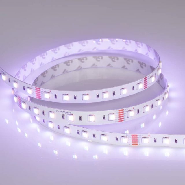 Лента RT 2-5000 24V RGBW-MIX 12mm (5060-One, 60 LED/m, LUX) (ARL, 20 Вт/м, IP20)