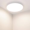 Светильник CL-FRISBEE-DIM-R250-12W Day4000-MIX (WH, 180 deg, 230V) (ARL, IP54 Пластик, 3 года)