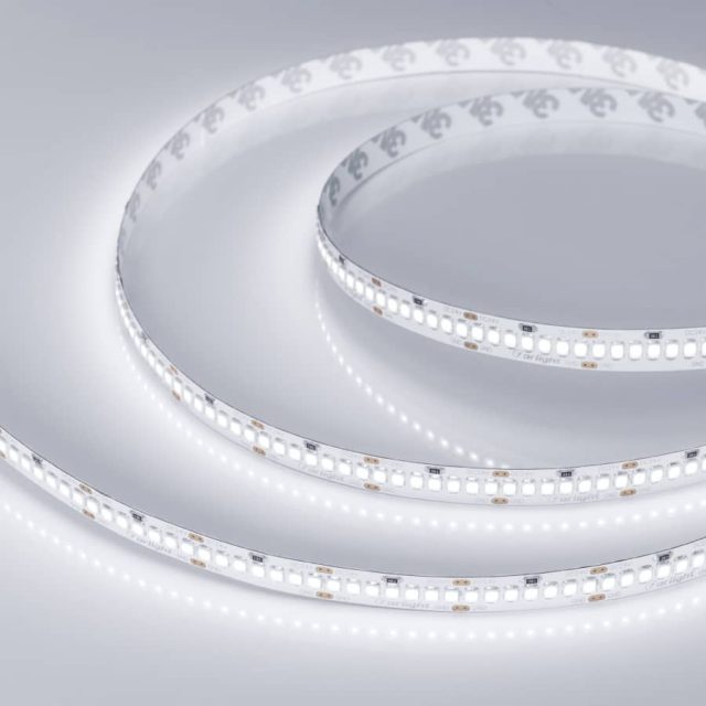 Лента RT 2-5000 24V White6000 10mm (2835, 252 LED/m, LUX) (ARL, 10 Вт/м, IP20)