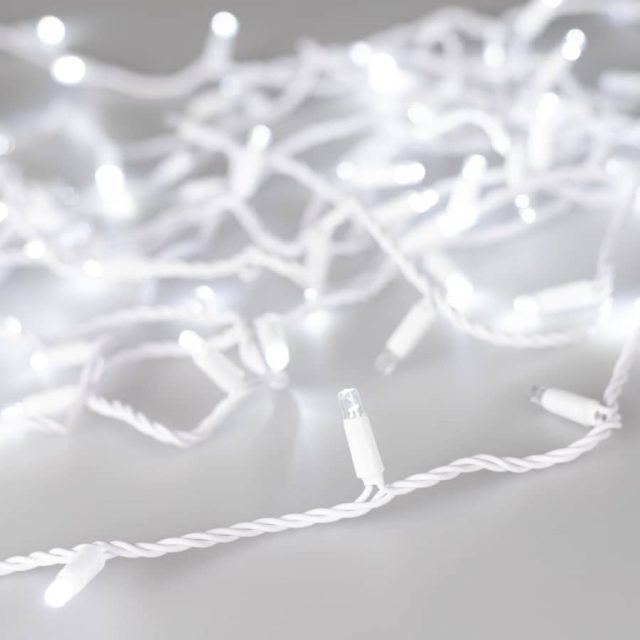 Светодиодная гирлянда ARD-STRING-CLASSIC-1000-WHITE-100LED-PULSE White (230V, 7W) (ARDCL, IP65)