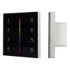 Панель Sens SMART-P30-RGBW Black (230V, 4 зоны, 2.4G) (ARL, IP20 Пластик, 5 лет)