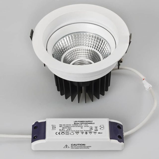 Светодиодный светильник LTD-140WH 25W Warm White 60deg (ARL, IP40 Металл, 3 года)