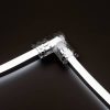 Соединитель угловой ARL-CLEAR-Mini-90 (16x8mm) (ARL, Металл)