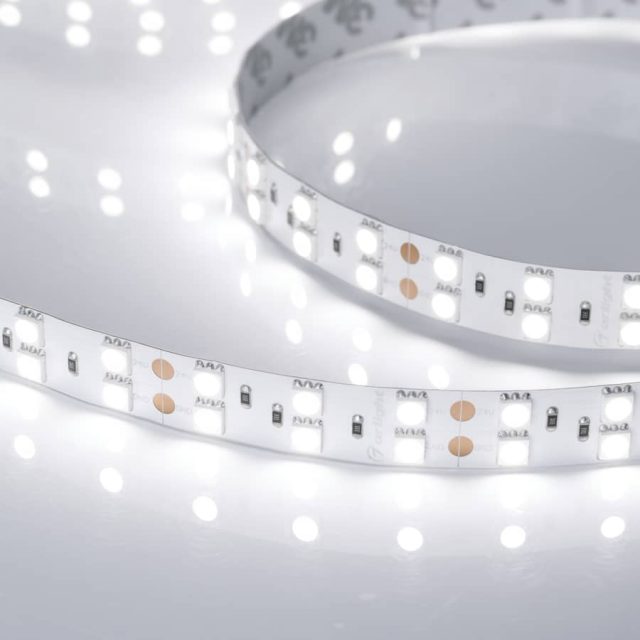 Лента RT 2-5000 24V White6000 2×2 (5060, 600 LED, LUX) (ARL, 28.8 Вт/м, IP20)