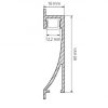 Профиль с экраном ALU-WALL-US-2000 ANOD+FROST (ARL, Алюминий)