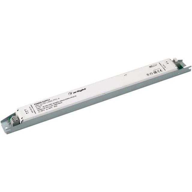 Блок питания ARV-24100-LONG-PFC-A (24V, 4.2A, 100W) (ARL, IP20 Металл, 5 лет)